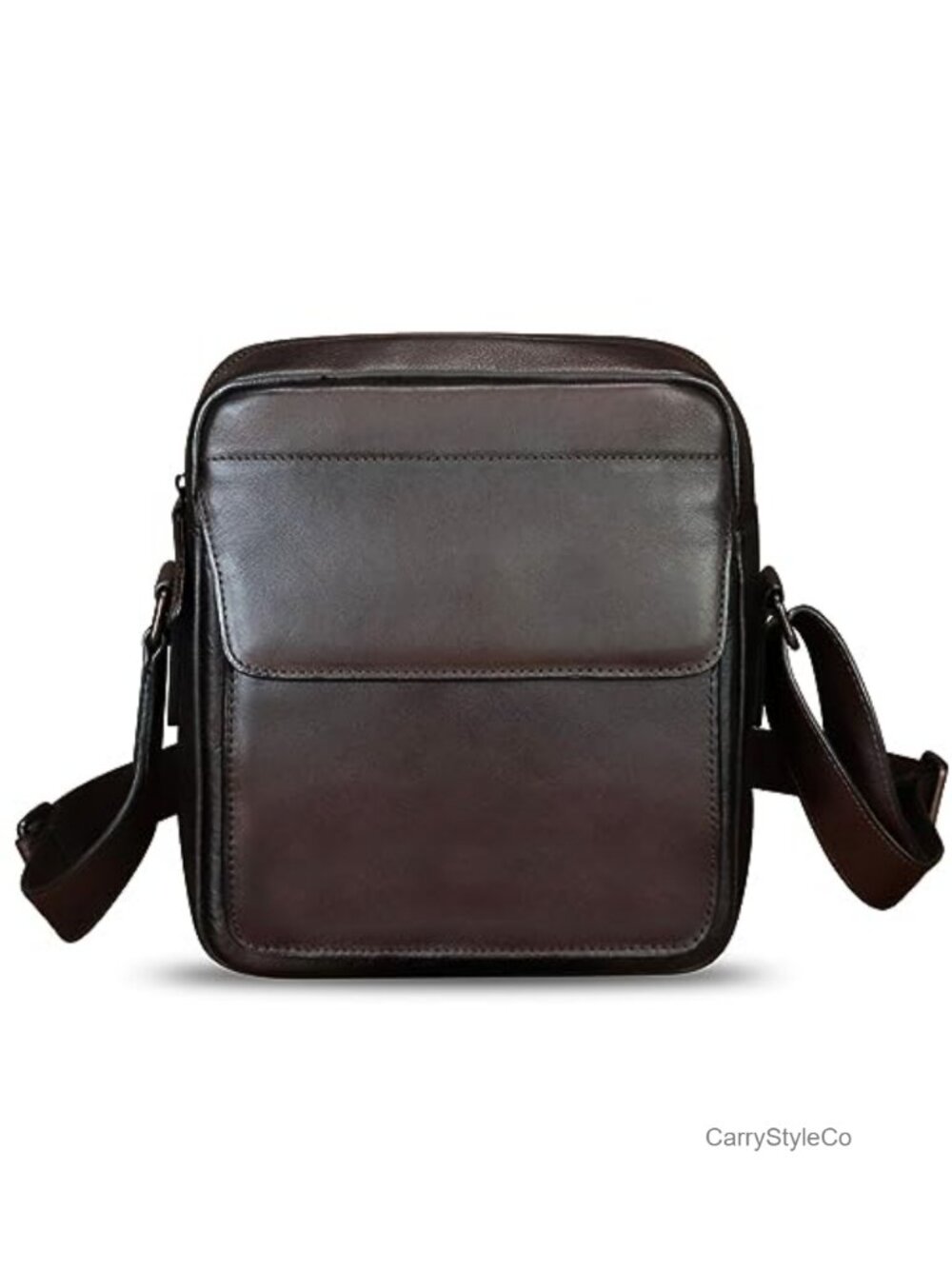 Genuine Leather Messenger Bag for Men Crossbody Shoulder Satchel Work Business